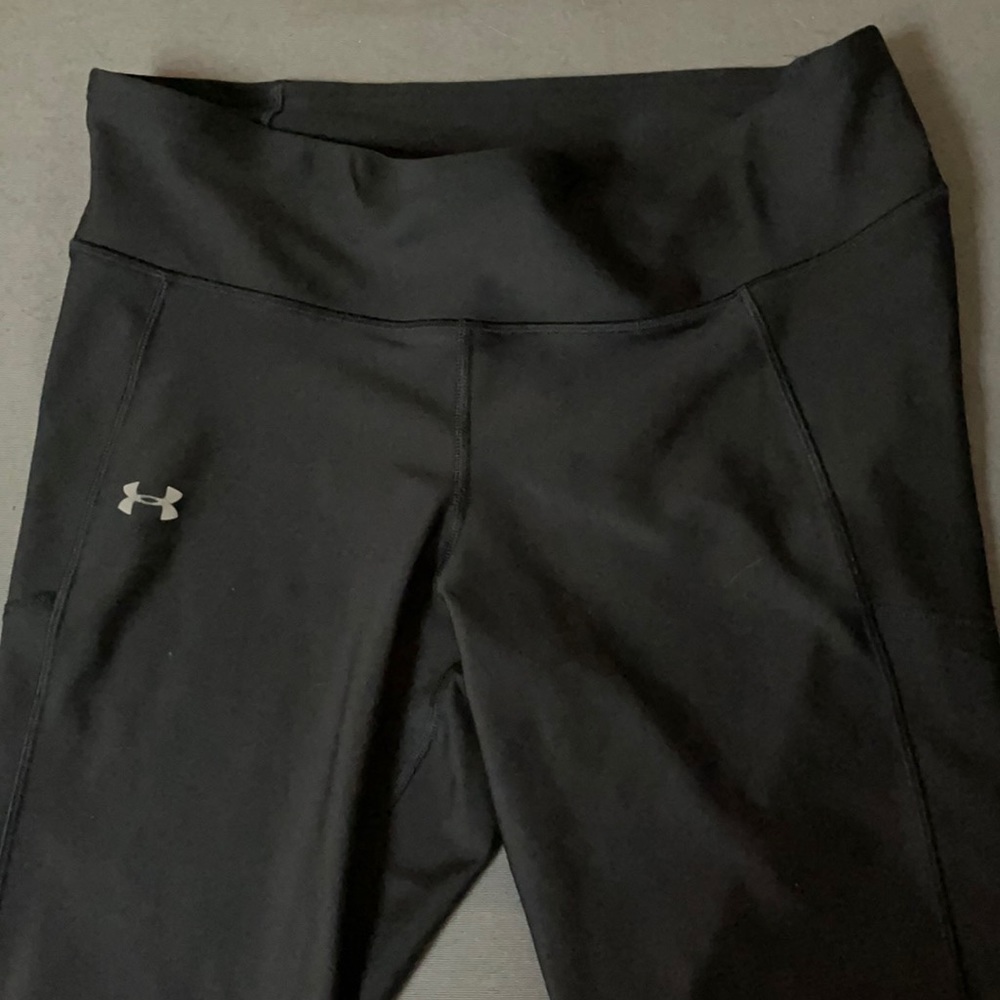Under armor heat gear workout pants. Capri length
